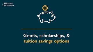 Walden University | Financial Assistance Options