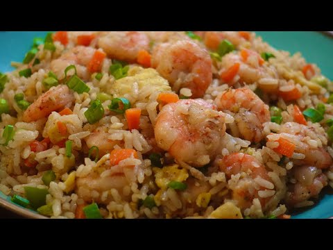 অবশিষ্ট ভাতকে বানিয়ে ফেলুন চিংড়ি ফ্রাইড রাইস 😍 Shrimp Fried Rice