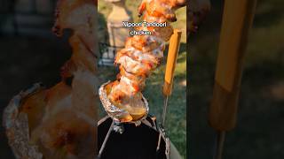 Tandoori chicken cooked in a 25 year old Nipoori Tandoori BBQ #tandoorichicken #indiantandoori #fyp