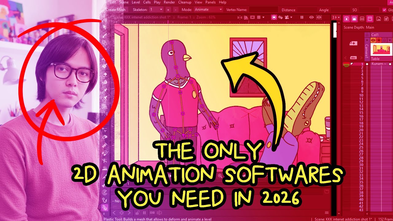 The Ultimate Introduction to OpenToonz & Tahoma2D 2026