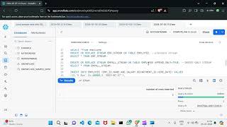 Snowflake demonstration  || Streams || Standard  Streams and Append-only Streams