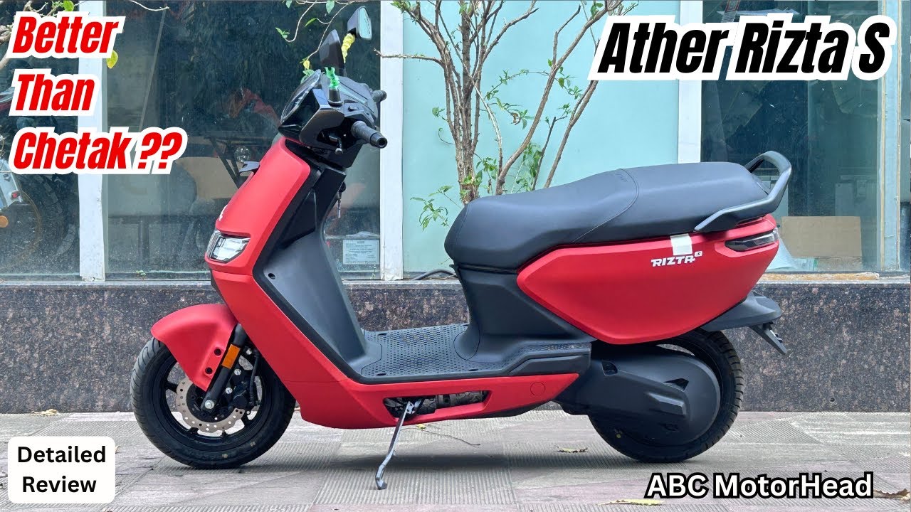 2026 Ather Rizta S 3.7 KWH - Most Detailed Review | On Road Price ...