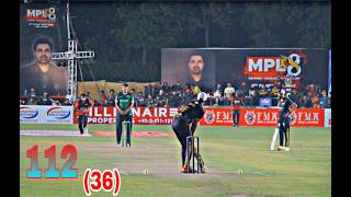 USAMA ALI SIALKOT BUNTO BHAI VS UMAR BHAI ARSLAN ACHI BUTT 112 RUNS NEED 36 BALLS BIG MATCH PRIZE 1M screenshot 1