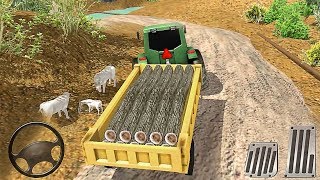 Farming Tractor Cargo Sim - Mountain Jeep Driver - Best Android Gameplay screenshot 4