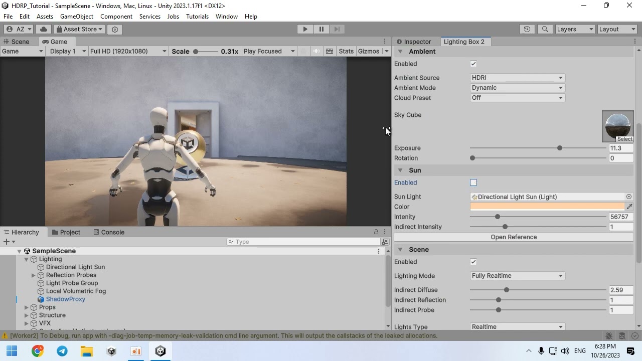 HDRP Lighting Box 2 : NextGen Lighting Solution, video preview 3