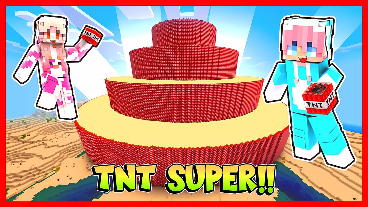 ATUN & MOMON MELEDAKKAN  MEGA TNT TERDAHSYAT DI MINECRAFT, RIP VGA !! Feat @MOMON Minecraft