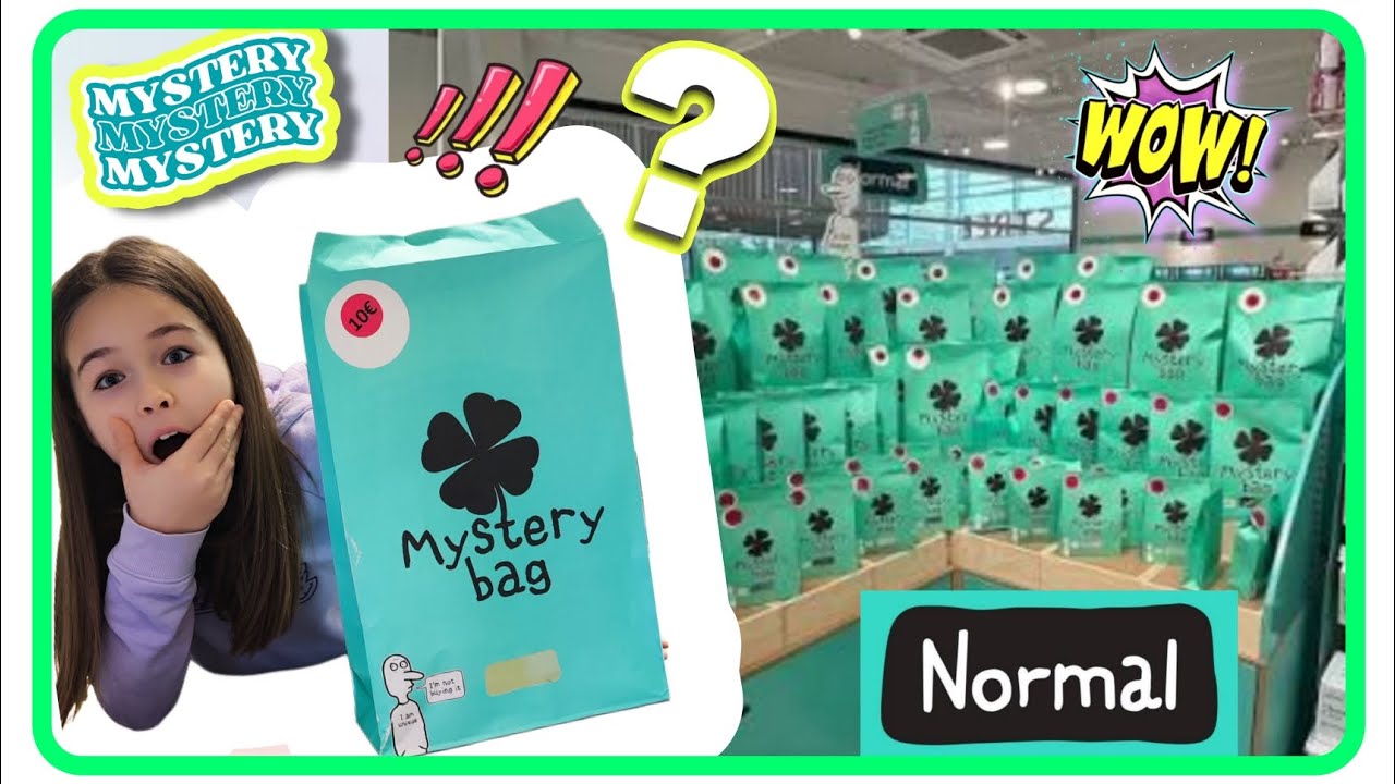 Apriamo una Mistery Bag 🍀 di Normal ! Affare o fregatura 😂 ⁉️⁉️ #shopping #funny #unboxing