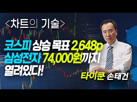 [타이쿤의 차트의 기술] 코스피 상승 목표 2,648p삼성전자 74000원까지 열려있다! / 머니투데이방송 (증시, 증권)