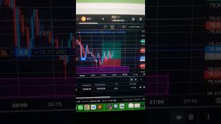 Live BTC trade #trading #livetrade #btc #trader