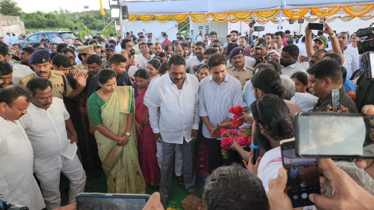 Minister KTR | Ne | Kothwalguda | Mein |Eco Park| Ka |Sange Buniyad ...