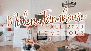 MODERN FARMHOUSE FALL HOME TOUR 2020 | COZY FALL FARMHOUSE DECOR