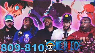 LUFFY VS BIG MOM'S ARMY! One Piece Eps 809/810 REACTION