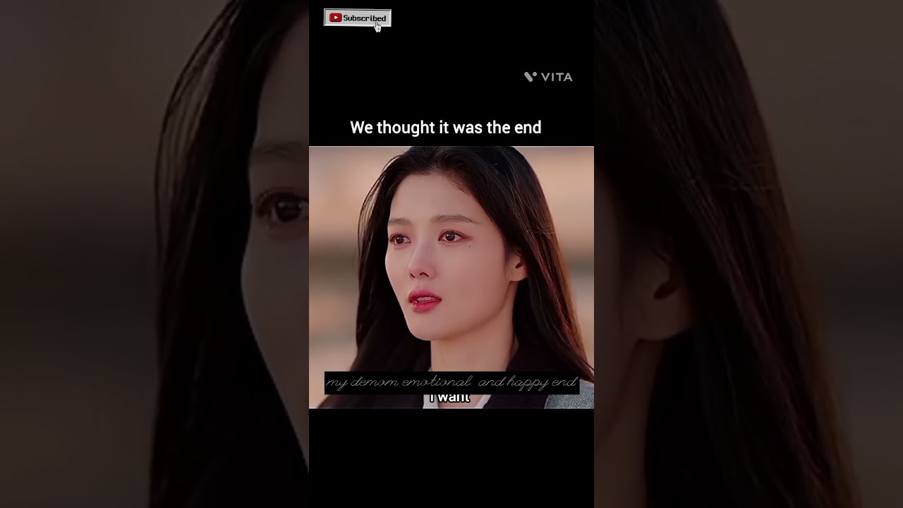 #MY DEMON  ❤❤we through it was end😭😭 but till the happy end😊😊 🔚