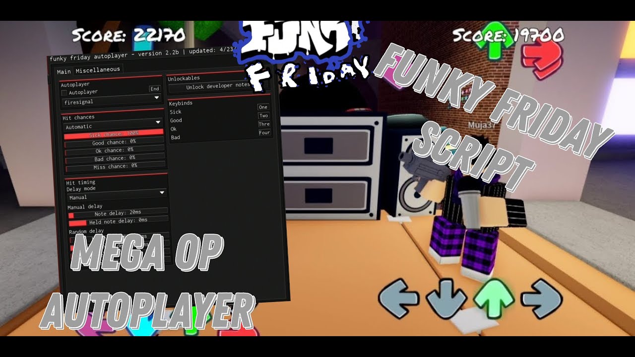 Roblox OP Funky Friday Script! 