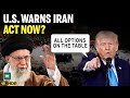 Trump Warns Iran at UN: 'All Options on the Table' as Protests Rage