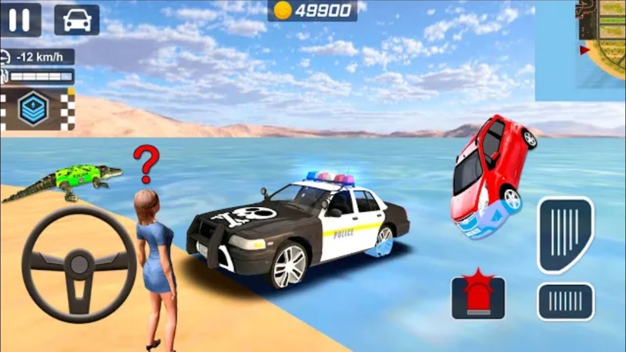 Police Car Chase Crop Simulator - Mobile Gameplay [Car Game Android] @DroidGameplaysTV