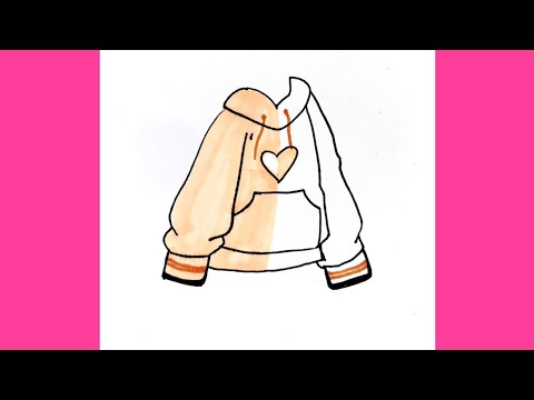 Video Cách vẽ chiếc áo hoodie dễ nhất | THƯ VẼ - youtube