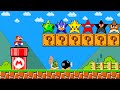Super Mario Bros. But Mario Can Buy More Custom Star Characters in All Games | PixSaga Mario