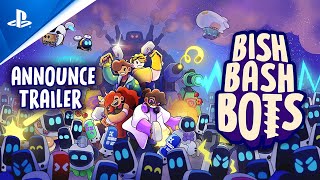 Bish Bash Bots - Announce Trailer | PS5 \& PS4 Games