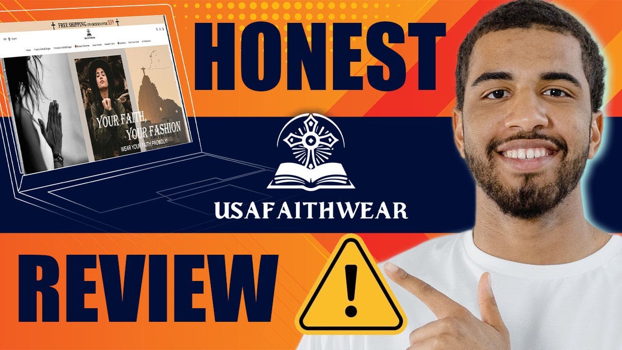 Честный обзор USAFaithWear (2026) | USAFaithWear.com: законно или мошенничество? Магазин одежды н...