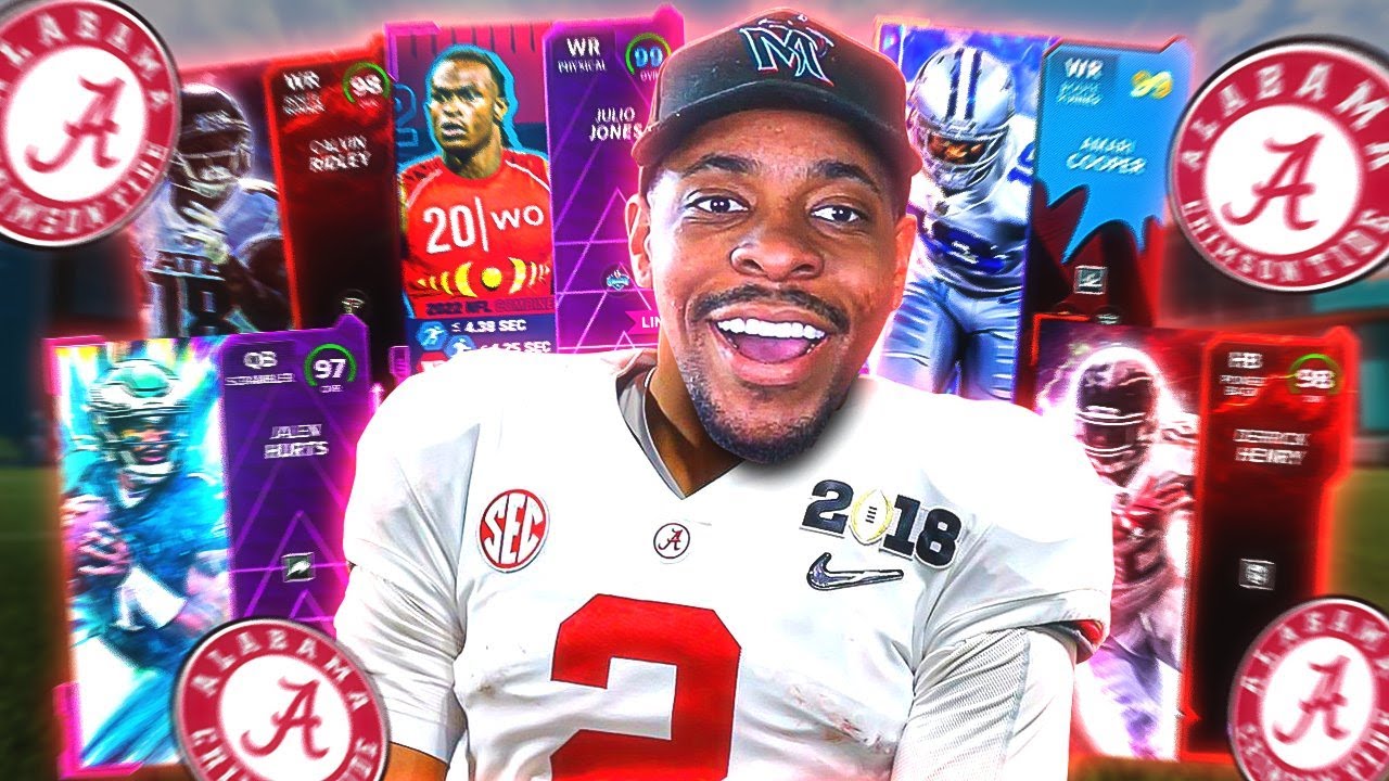 The ALL-TIME Alabama Crimson Tide Squad Team Build! Madden 22 Ultimate Team