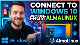 How to Connect to Windows 10 Remotely from AlmaLinux | RDP Tutorial