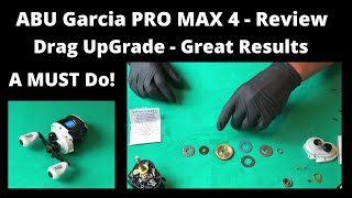 ABU Garcia Pro MAX 4 Review And DRAG UPGRADE