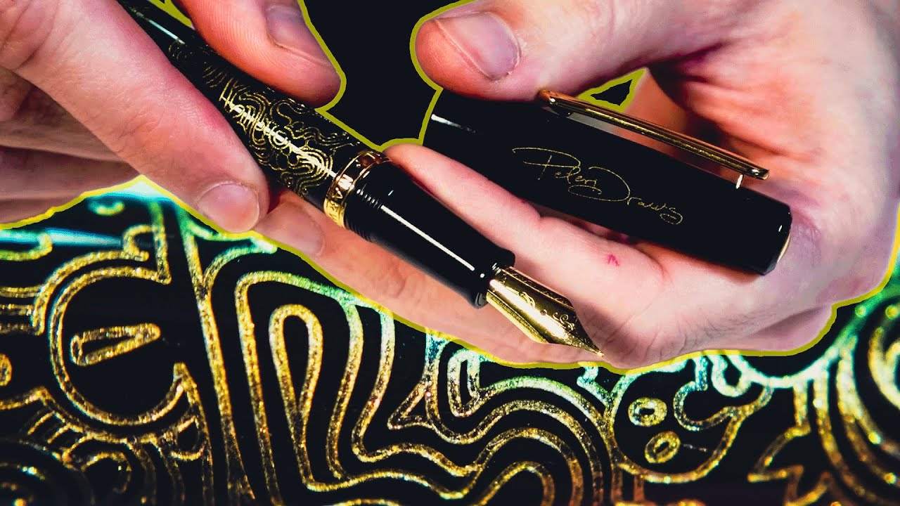 My Art is Engraved on this Fountain Pen! New Peter Pen! Uohere