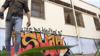 graffiti in small town