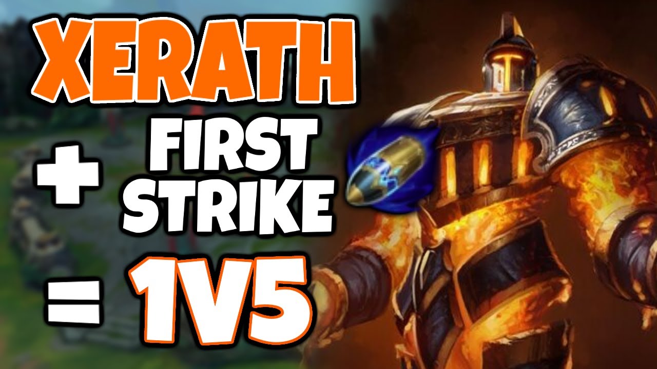 First Strike rune has made 1v5 Supports even more 1v5 | Challenger ...