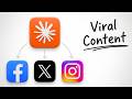 The CORRECT way to automate 98% of your social media!