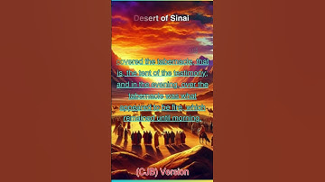 Numbers 9:15 (CJB / NIV): Passover & Cloud