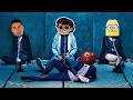 4 Friends vs. 1 Straight Line | Chained Together
