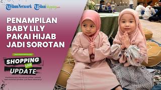 Wearing a hijab and a gamis, Baby Lily's charm steals attention, said to look more like Nagita Sl... screenshot 5