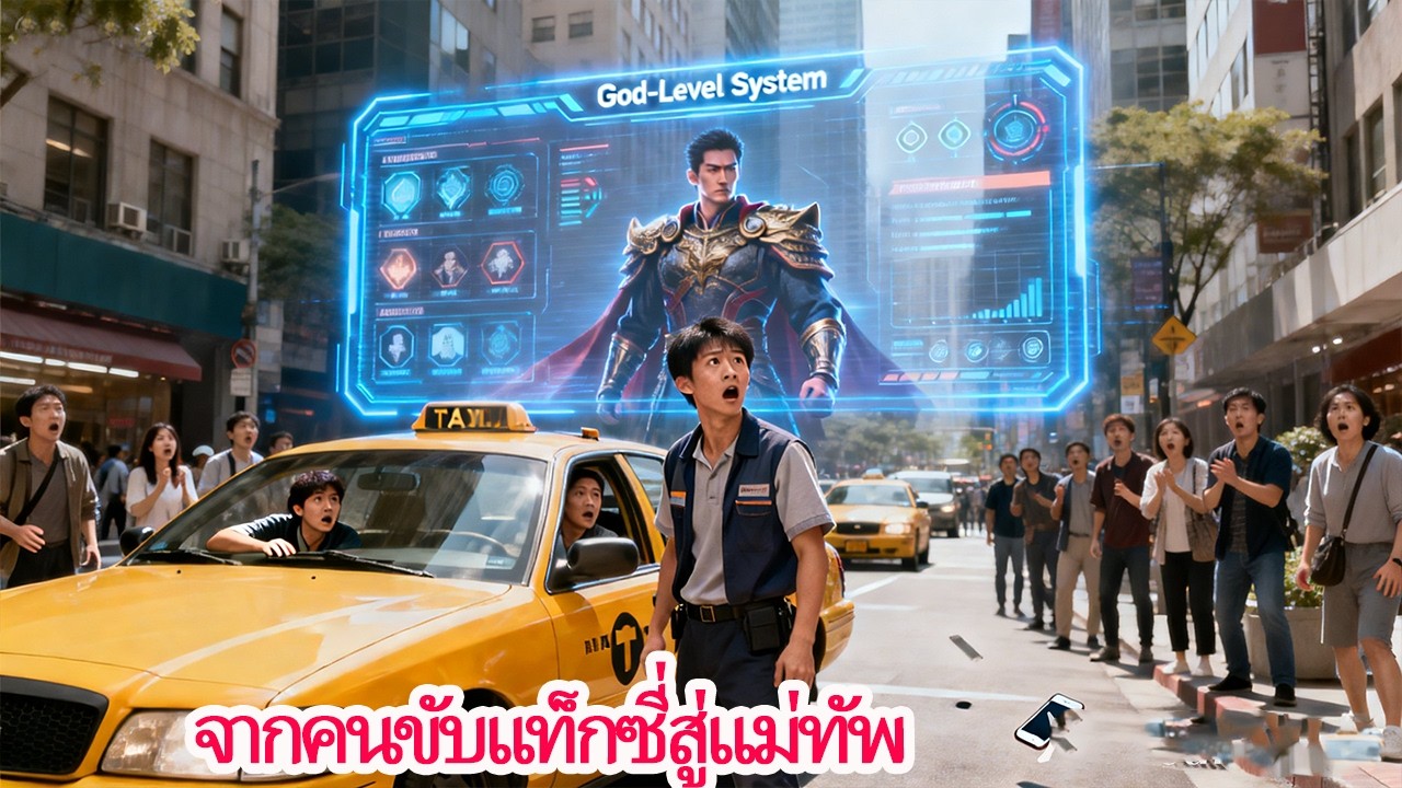 ใครจะคิดว่าคนขับแท็กซี่ธรรมดา จะกลายเป็นแม่ทัพผู้พิทักษ์ชาติด้วยระบบระดับเทพ!