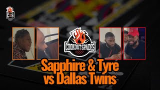 Championship spades game! The Twins vs Sapphire & Tyre!  Presented by Cookout Spades screenshot 3