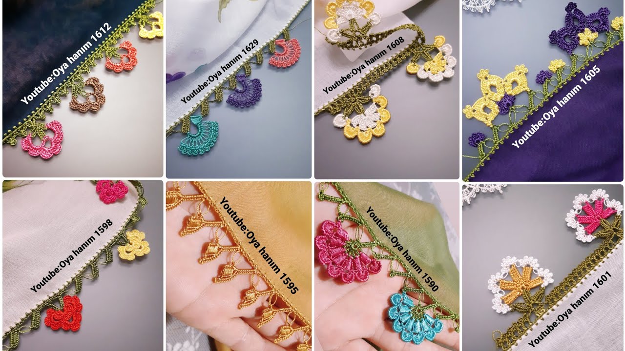 93 -  2021 tığ oyası modelleri