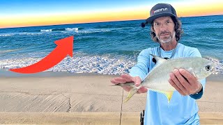 Surf Fishing Strong Current. Do This To Maximize Hook-Ups.