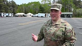 102nd Communications Flight and 102nd Medical Group train with Army for CERFP mission