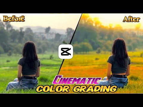 Cinematic Color Grading Glow Effect Tutorial / Reels Video Color Grading Editing In CapCut 🔥