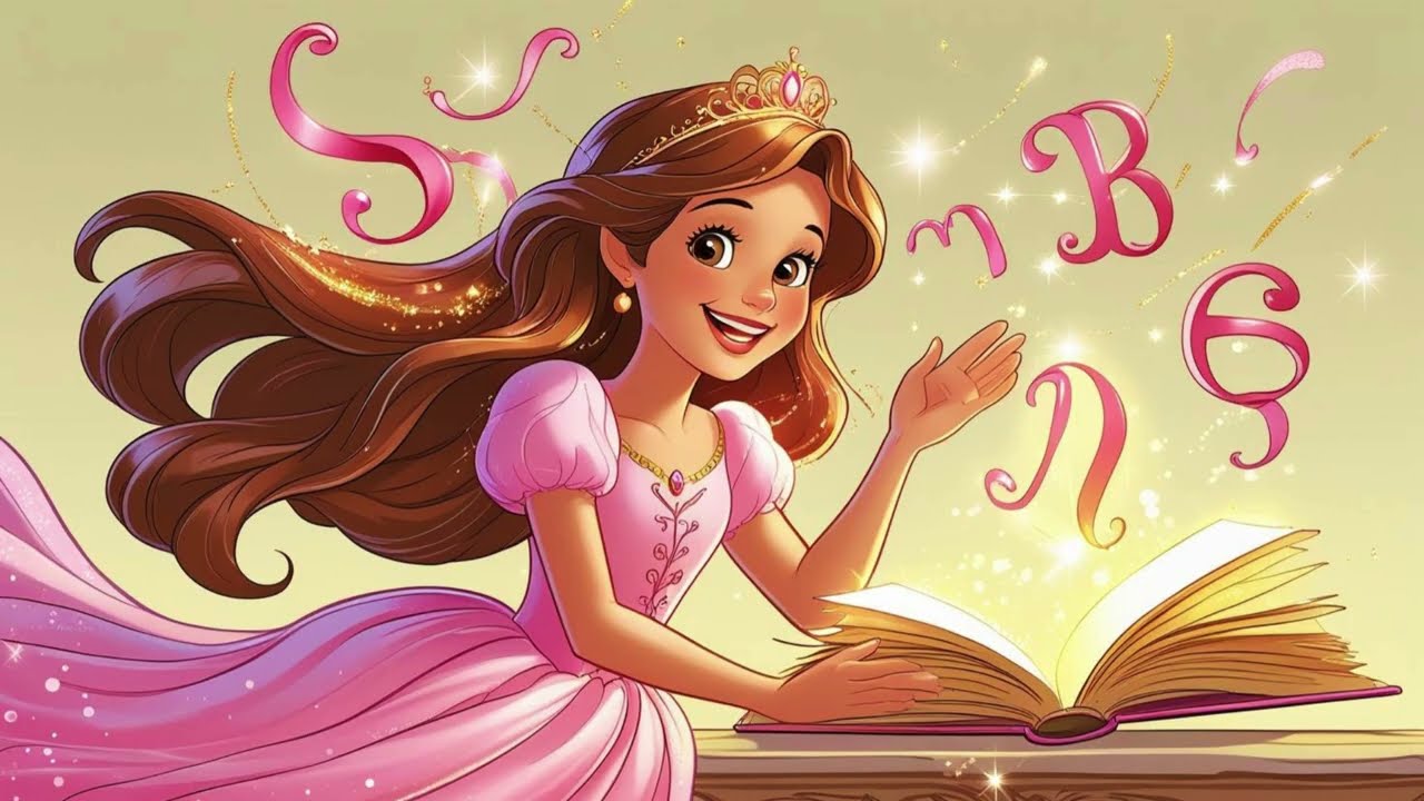 Princess Lila and the Magic Word Book | Learn New Words | Kids Story | English Learning for Children