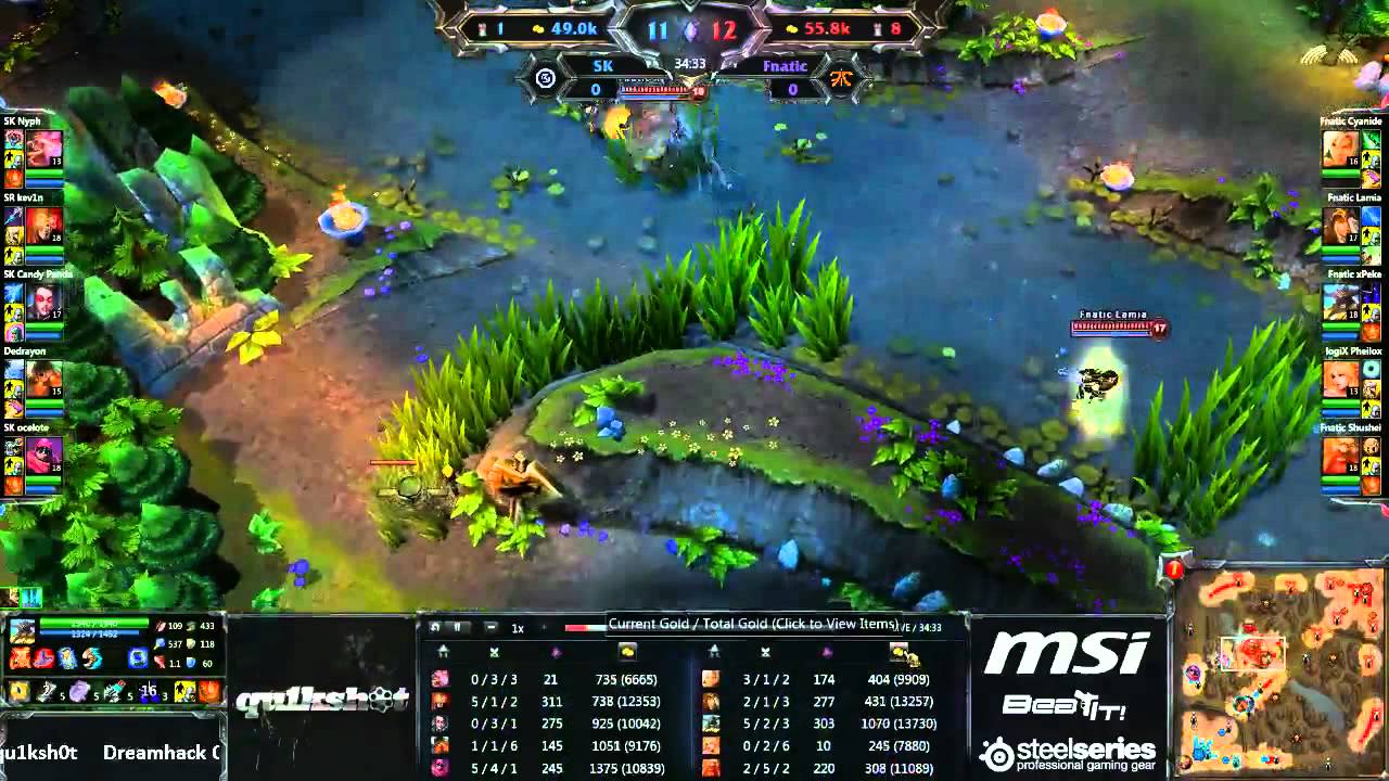 Dreamhack Qualifier: SK vs FnaticRC