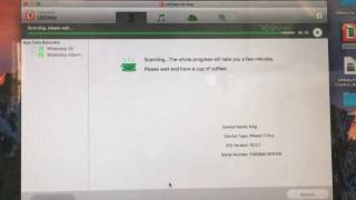 2017 Guide - How to Recover Deleted WhatsApp Message from iPhone 7/6/5/4 on Mac screenshot 5