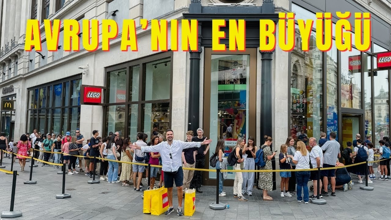 AVRUPA'NIN EN BÜYÜK LEGO MAĞAZASI! LONDRA LEGO STORE VLOG