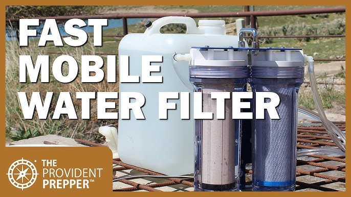 Reviewing the Blu Tech R3 Three Stage Water Filter System w/Off-Grid Filter