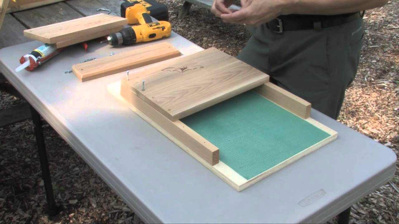 How To Build A Bat House YouTube