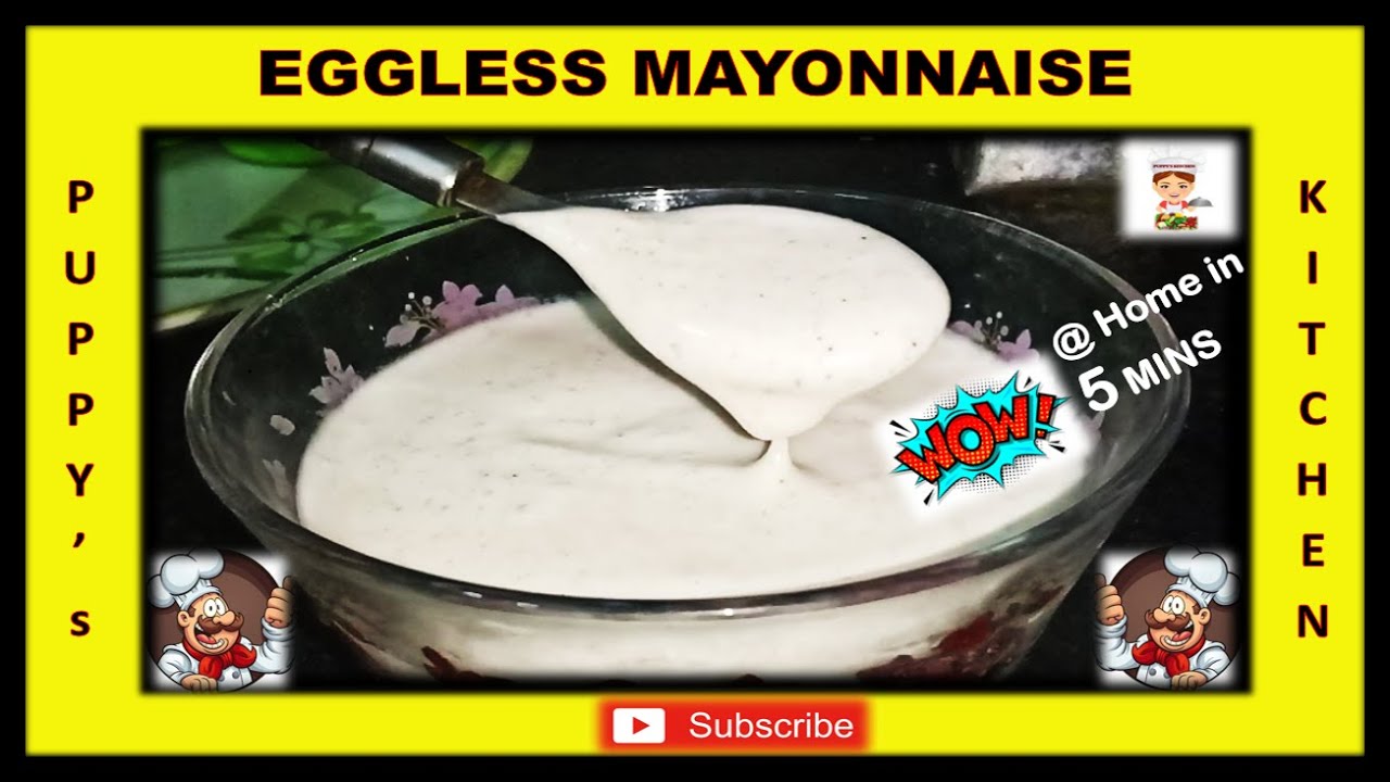 How to prepare Egg less Mayonnaise Veg Mayonnaise Instant