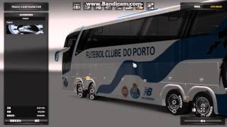 Ets2 バスmod Bus Macropolo G7 1600ld Fc Porto Skinを導入した Youtube