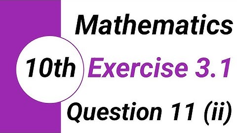 Math Class 10 Chapter 3 Variations |Question 11 Part (ii)Find the Value of x in Given Proportion