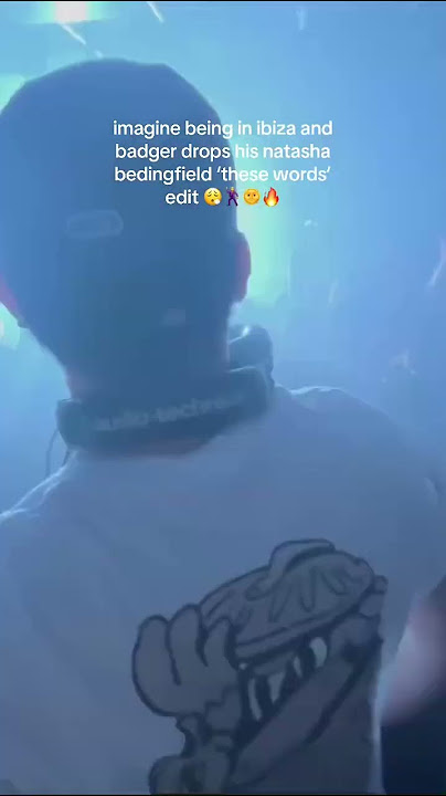 THESE WORDS ARE MY OWN #badger #thesewords #ukgarage #ukg #basshouse #natashabedingfield #ibiza2024